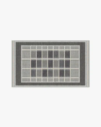 Ruggable Agnes Charcoal Flatwoven Rug In Gray