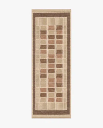 Ruggable Agnes Warm Brown Flatwoven Rug
