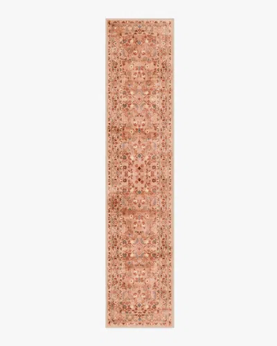 Ruggable Alba Terracotta Rose Flatwoven Rug In Multi