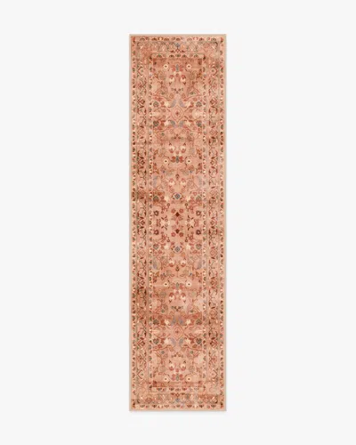 Ruggable Alba Terracotta Rose Flatwoven Rug In Red