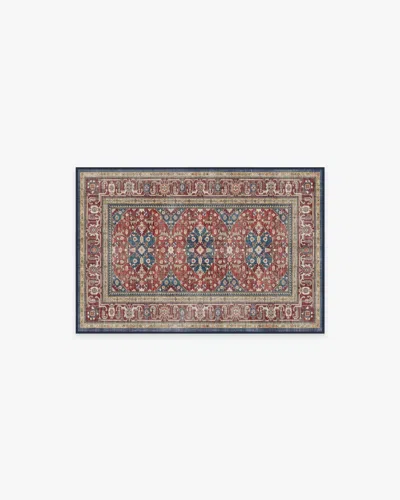 Ruggable Alessia Royal Red Flatwoven Rug In Multi