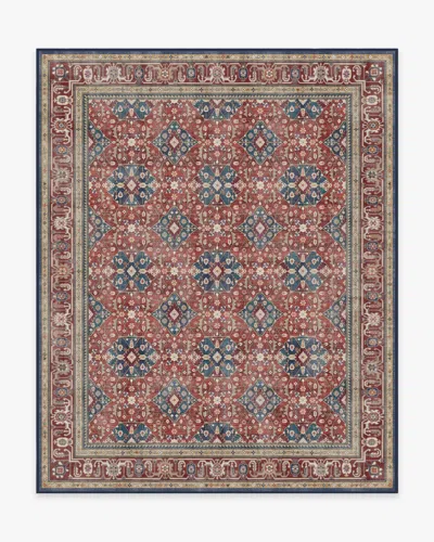 Ruggable Alessia Royal Red Flatwoven Rug In Multi