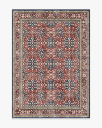 Ruggable Alessia Royal Red Flatwoven Rug In Multi