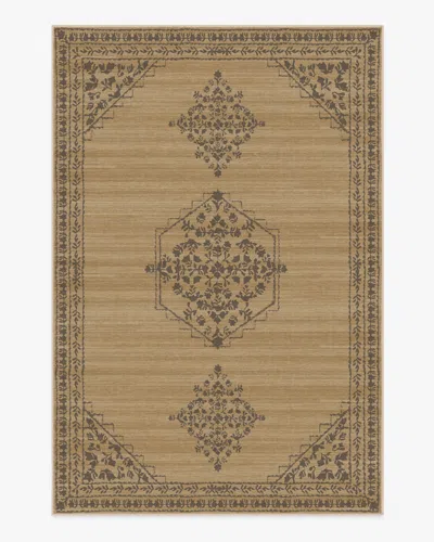 Ruggable Alette Tan & Charcoal Flatwoven Rug In Neutral