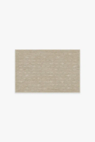 Ruggable Alina Light Stone Flatwoven Rug In Brown