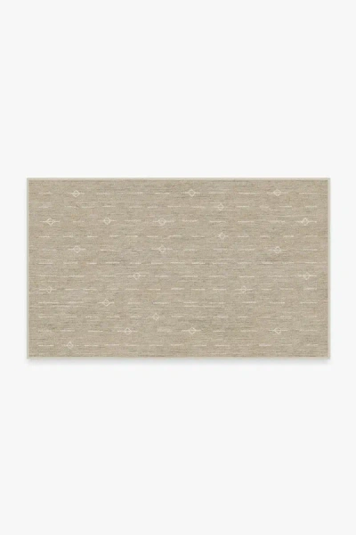 Ruggable Alina Light Stone Flatwoven Rug In Brown