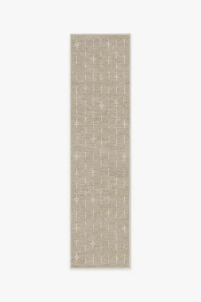Ruggable Alina Light Stone Flatwoven Rug In Brown