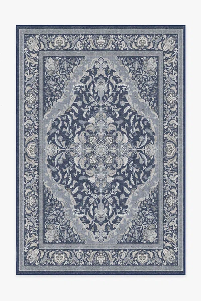 Ruggable Allura Soft Navy Outdoor Rug In Blue