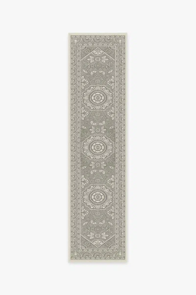 Ruggable Almana Black & White Flatwoven Rug In Gray