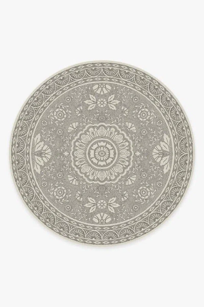 Ruggable Almana Black & White Flatwoven Rug In Gray