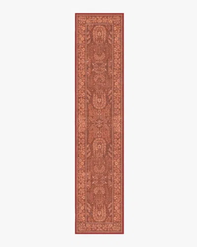 Ruggable Amal Terracotta Flatwoven Rug In Multi
