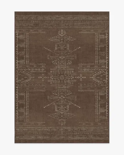 Ruggable Amira Brown Flatwoven Rug By Martyn Lawrence Bullard In Multi