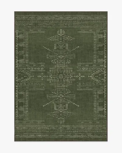 Ruggable Amira Green Flatwoven Rug By Martyn Lawrence Bullard In Multi