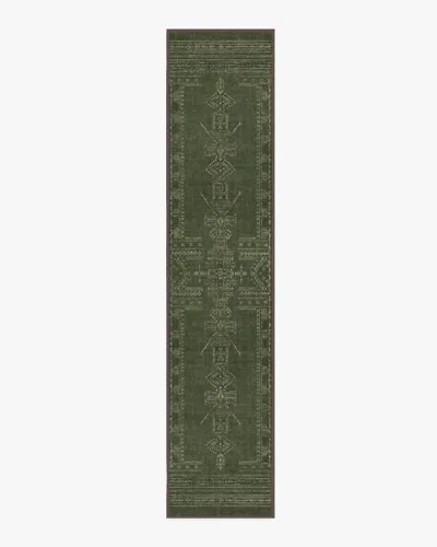 Ruggable Amira Green Flatwoven Rug By Martyn Lawrence Bullard