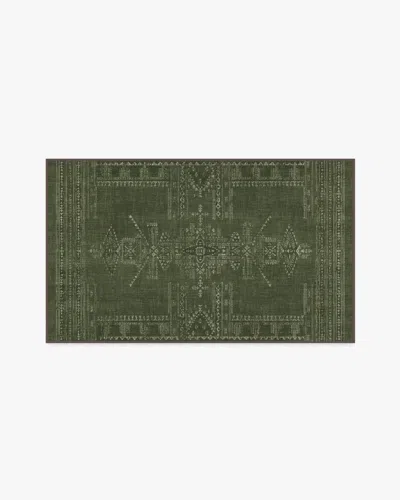 Ruggable Amira Green Flatwoven Rug By Martyn Lawrence Bullard