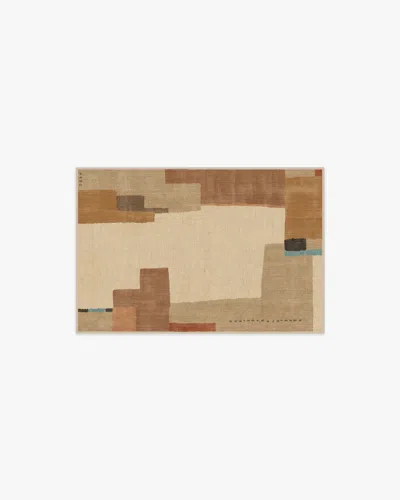 Ruggable Ananda Natural Pop Flatwoven Rug By Architectural Digest In Brown