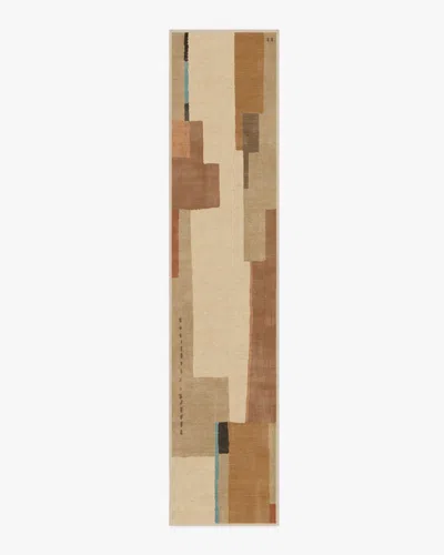 Ruggable Ananda Natural Pop Flatwoven Rug By Architectural Digest In Brown