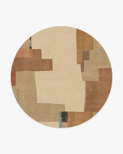 Ruggable Ananda Natural Pop Flatwoven Rug By Architectural Digest In Neutral