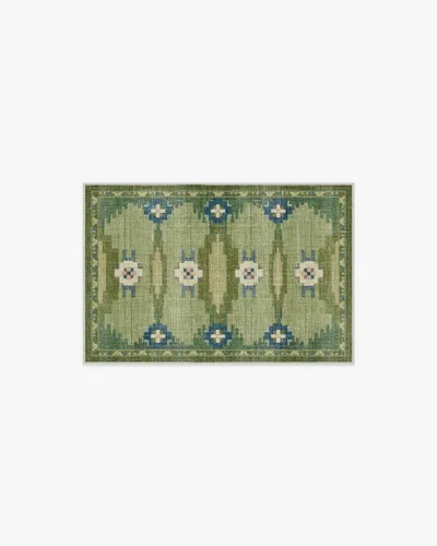 Ruggable Annika Green Flatwoven Rug