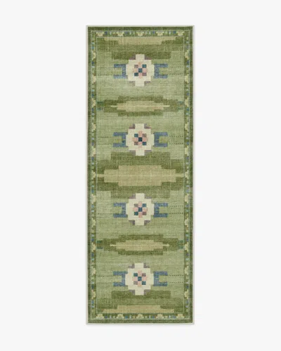 Ruggable Annika Green Flatwoven Rug