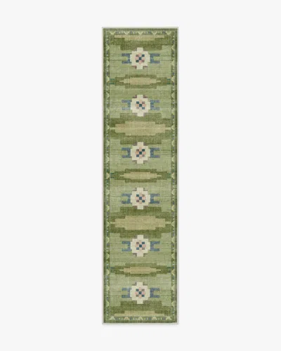Ruggable Annika Green Flatwoven Rug