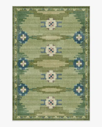 Ruggable Annika Green Flatwoven Rug