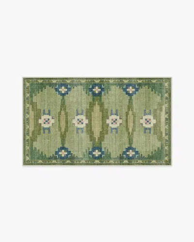 Ruggable Annika Green Flatwoven Rug