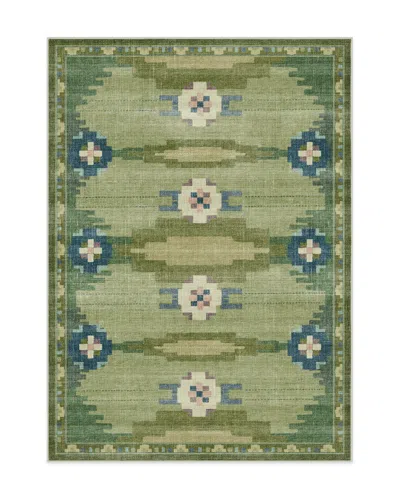 Ruggable Annika Green Flatwoven Rug