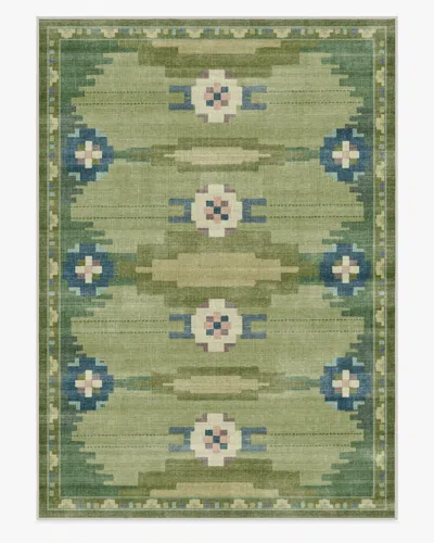 Ruggable Annika Green Flatwoven Rug