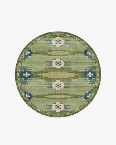 Ruggable Annika Green Flatwoven Rug