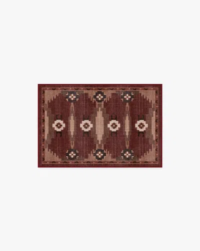 Ruggable Annika Rust Red Flatwoven Rug
