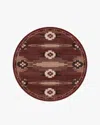 Ruggable Annika Rust Red Flatwoven Rug In Red