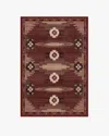 Ruggable Annika Rust Red Flatwoven Rug In Brown