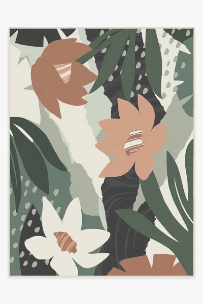 Ruggable Arcadia Desert Sage Outdoor Rug In Green