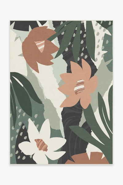 Ruggable Arcadia Desert Sage Outdoor Rug In Green