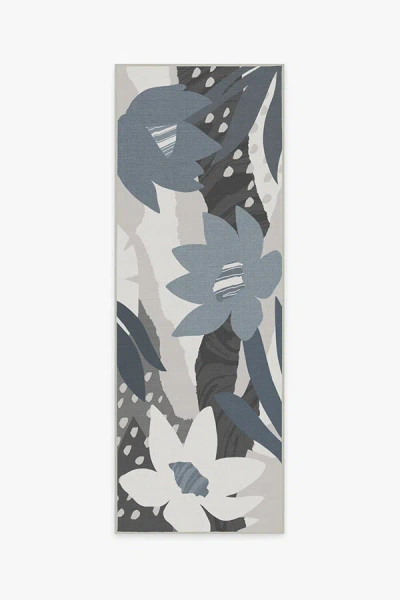 Ruggable Arcadia Steel Blue Outdoor Rug