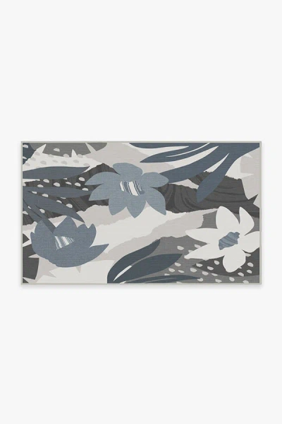 Ruggable Arcadia Steel Blue Outdoor Rug