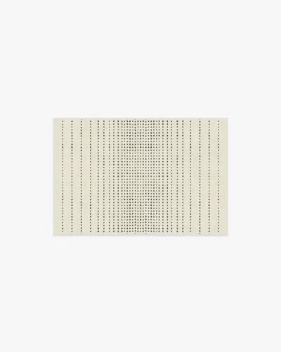 Ruggable Array Black & Ivory Flatwoven Rug In White