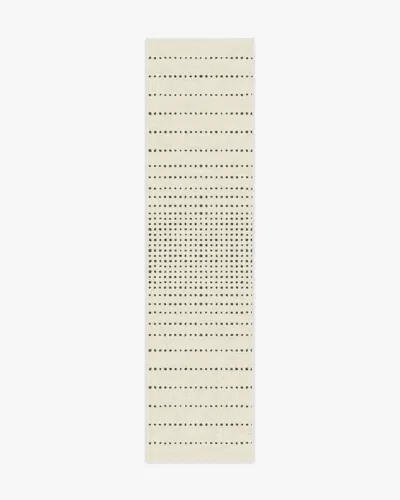 Ruggable Array Black & Ivory Flatwoven Rug In White