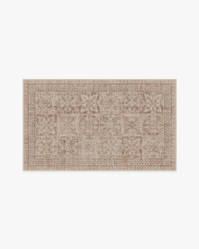 Ruggable Astoria Rose Gold Flatwoven Rug By The Hiltons In Neutral