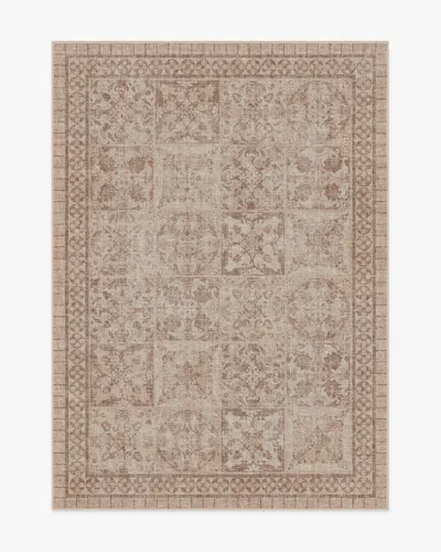 Ruggable Astoria Rose Gold Flatwoven Rug By The Hiltons In Multi