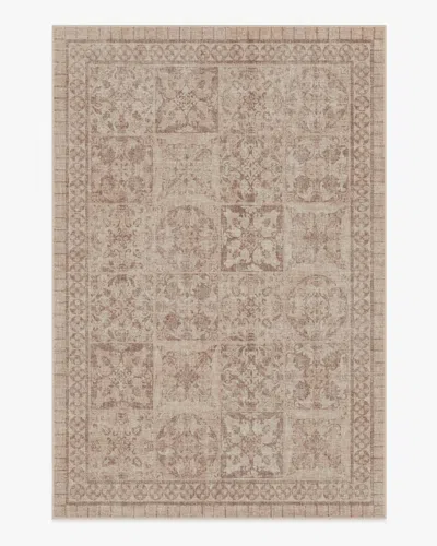 Ruggable Astoria Rose Gold Flatwoven Rug By The Hiltons In Multi