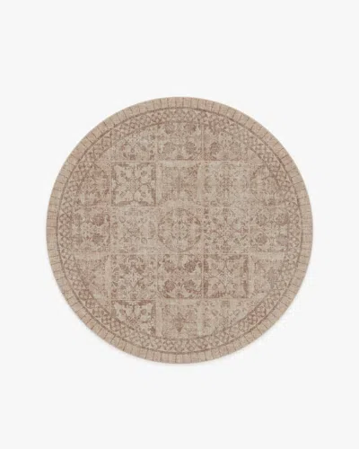 Ruggable Astoria Rose Gold Flatwoven Rug By The Hiltons In Brown