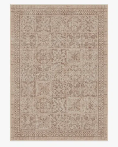 Ruggable Astoria Rose Gold Flatwoven Rug By The Hiltons In Multi