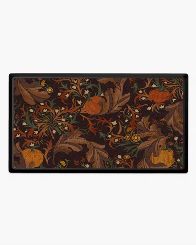 Ruggable Autumn Canopy Plum Large Doormat In Brown