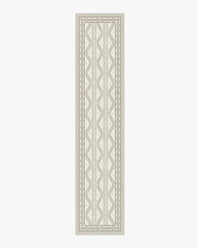 Ruggable Ava Ikat Beige Flatwoven Rug By Mrs. Alice In Neutral