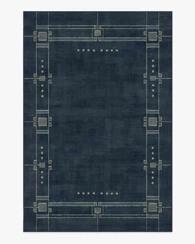 Ruggable Avery Midnight Blue Flatwoven Rug By Architectural Digest