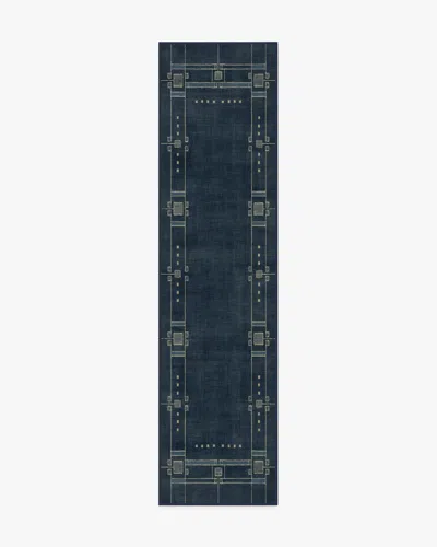 Ruggable Avery Midnight Blue Flatwoven Rug By Architectural Digest
