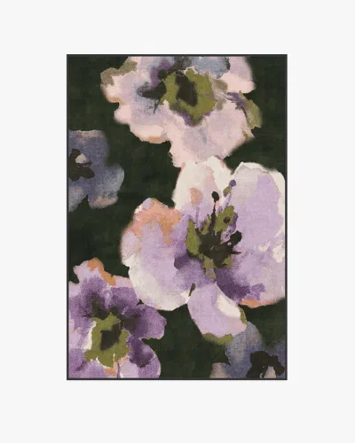 Ruggable Avril Lavender Flatwoven Rug In Black