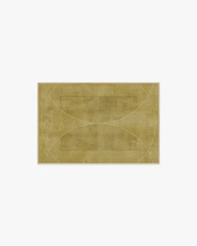 Ruggable Ayla Gold Flatwoven Rug By Architectural Digest